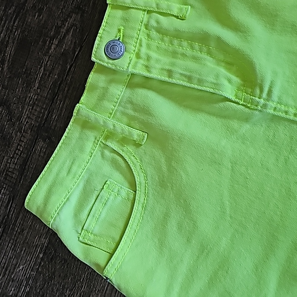 Wild Fable neon jeans shorts size 2 - Picture 9 of 15